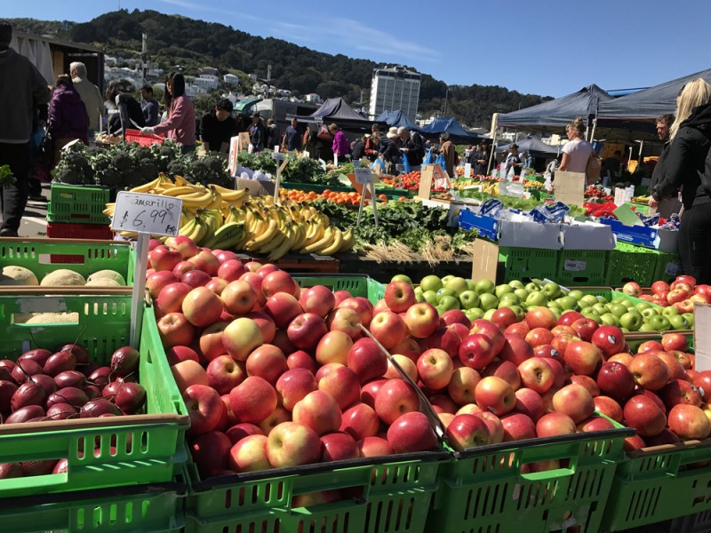 Harbourside Market in Wellington