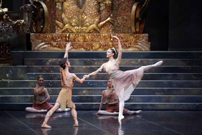  Martina Arduino e Claudio Coviello in &quot;Sylvia&quot;, coreografia Manuel Legris. Foto Brescia e Amisano, Teatro alla Scala