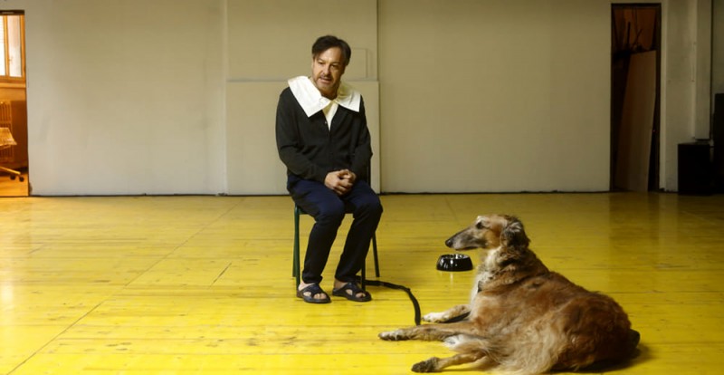 Paolo Musio in &quot;L&#039;arte del teatro&quot;, regia Pascal Rambert. Foto Luca Del Pia