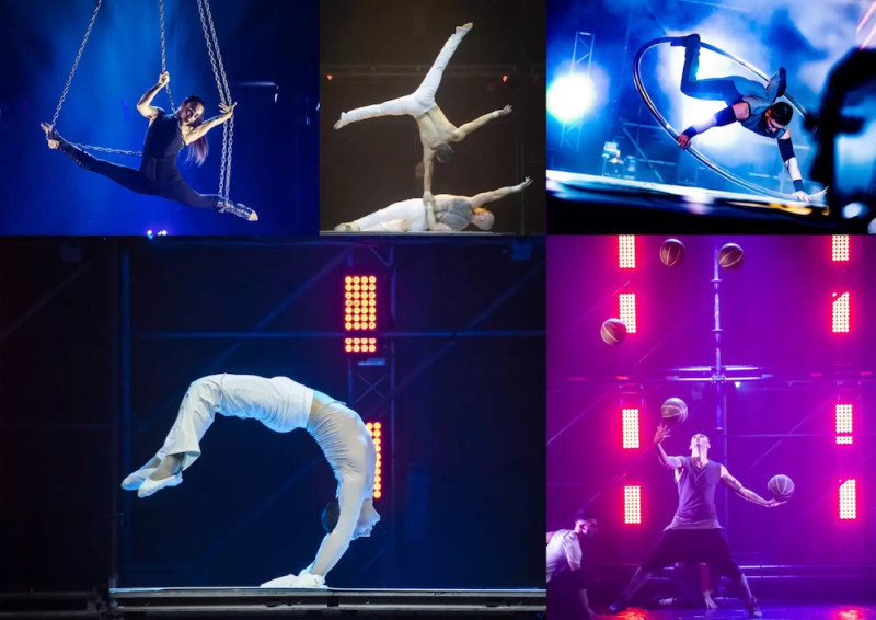 &quot;TILT, LE CIRQUE TOP PERFORMERS&quot;, supervisione Gianpiero Garelli. Foto Le Cirque