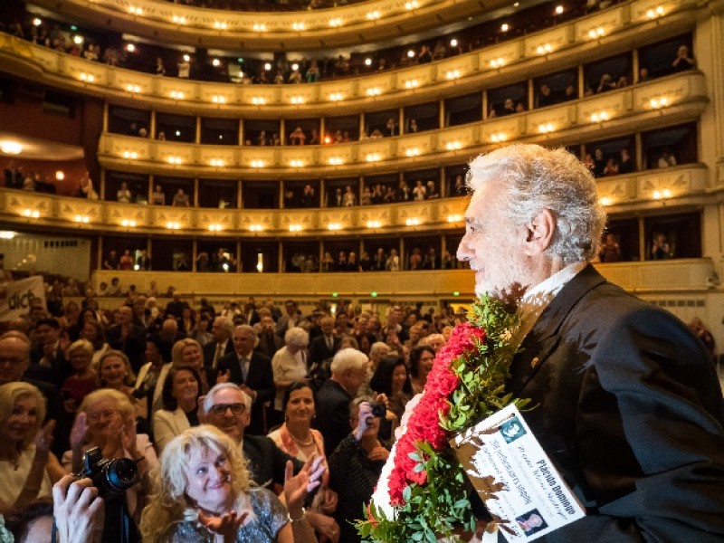 Placido Domingo. Foto Wiener Staatsoper, Ashley Taylor