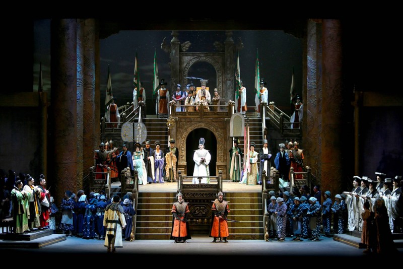  &quot;Turandot&quot;, regia Giuliano Montaldo. Foto di Marcello Orselli