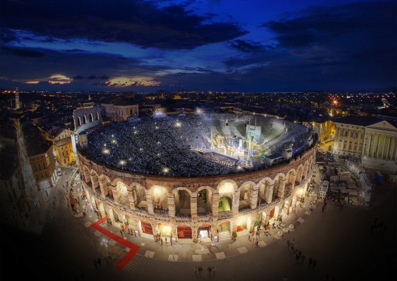 L&#039;Arena di Verona. Foto Ennevi