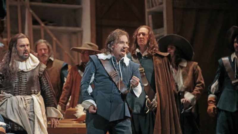 &quot;Cyrano De Bergerac&quot; al Metropolitan Opera di New York festeggia i 50 anni. Foto Ken Howard, Metropolitan Opera