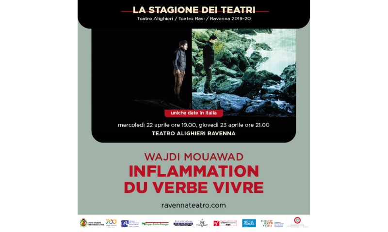 RAVENNA: &quot;Inflammation du verbe vivre&quot; di Wajdi Mouawad 22-23 aprile e Masterclass con Wajdi Mouawad 23-24 aprile 2020