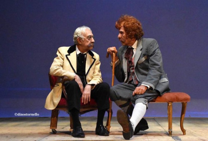 &quot;Filippo Mancuso e Don Lollò&quot;, regia Giuseppe Dipasquale. Foto Dino Stornello