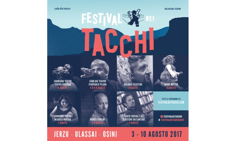 Festival dei Tacchi dal 3 al 10 agosto 2017 a Jerzu, Ulassai e Osini