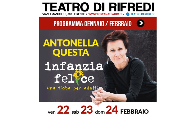 TEATRO DI RIFREDI - PROGRAMMA GENNAIO-FEBBRAIO 2019