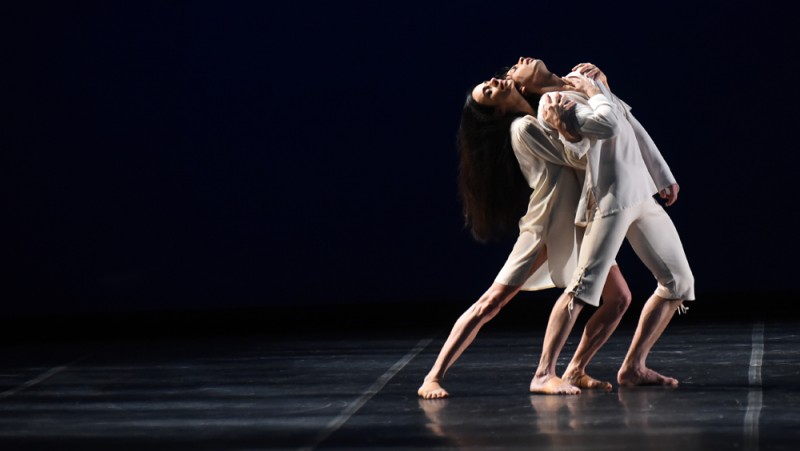 Alessandra Ferri e Herman Cornejo in &quot;Trio Concertdance&quot;. Foto Roberto Ricci