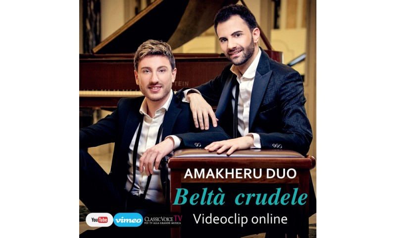 Amakheru Duo autoproduce il primo videoclip di musica vocale da camera dal titolo &quot;Beltà crudele&quot;. Novità e storia convivono in un nuovo interessante progetto su musica di Rossini.