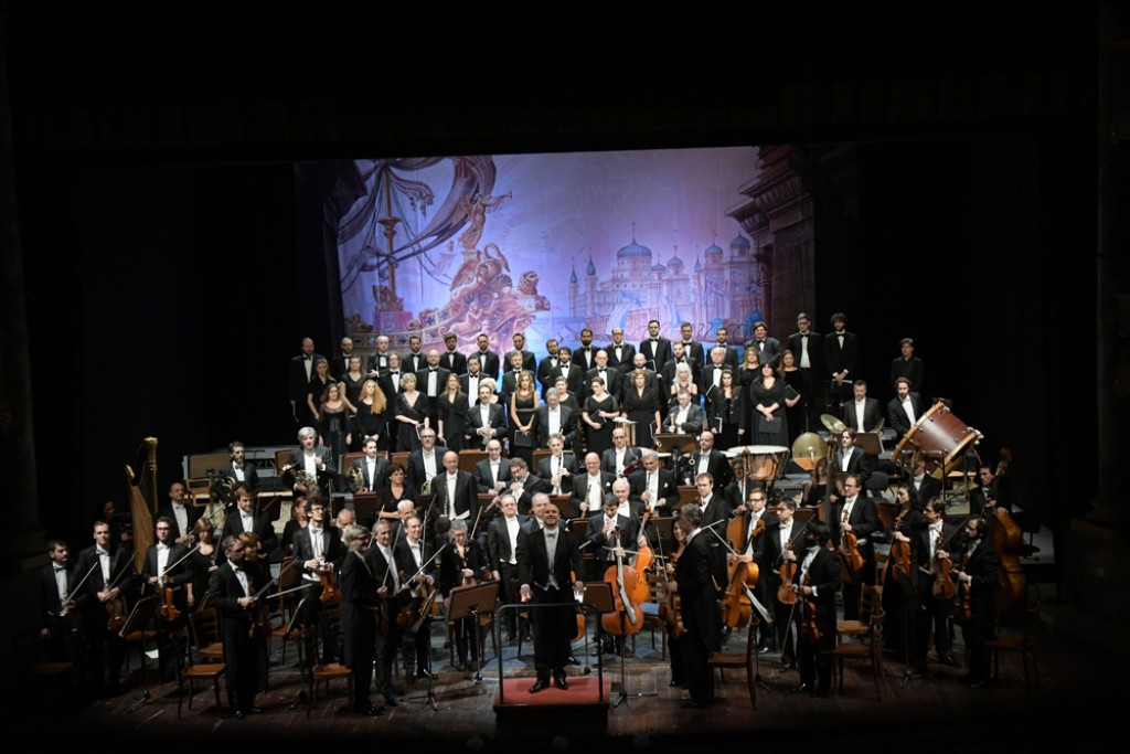 Riccardo Frizza e l&#039;Orchestra Sinfonica Nazionale della Rai. Foto Gian Franco Rota