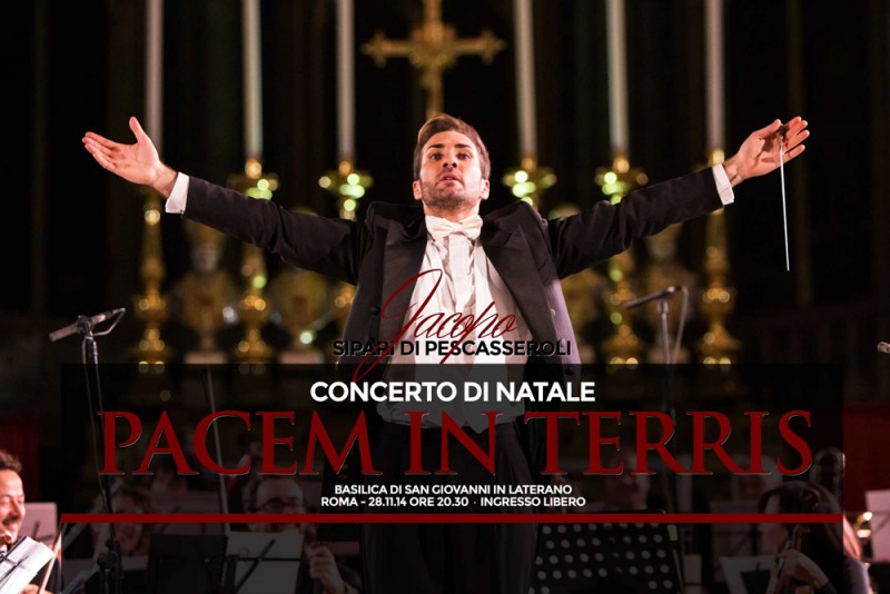 Concerto di Natale &quot;Pacem in Terris&quot; - Basilica San Giovanni in Laterano. Un abbraccio universale per la pace