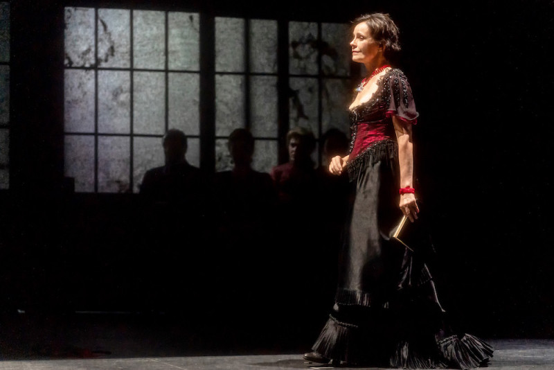 Galatea Ranzi in &quot;Anna Karenina&quot;, regia Luca De Fusco. Foto Antonio Parrinello