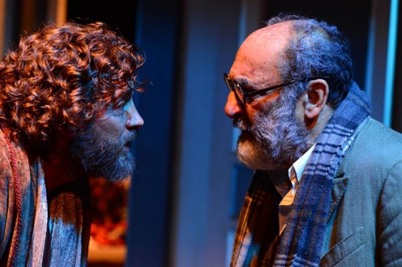 Alessio Boni e Alessandro Haber in &quot;Il visitatore&quot;, regia Valerio Binasco