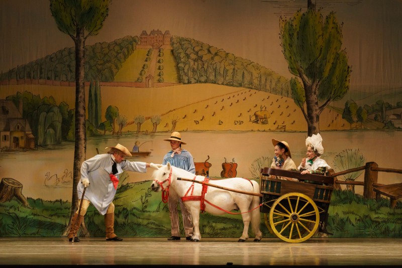 &quot;La Fille mal gardée&quot;, coreografia Frederick Ashton. Foto Bill Cooper