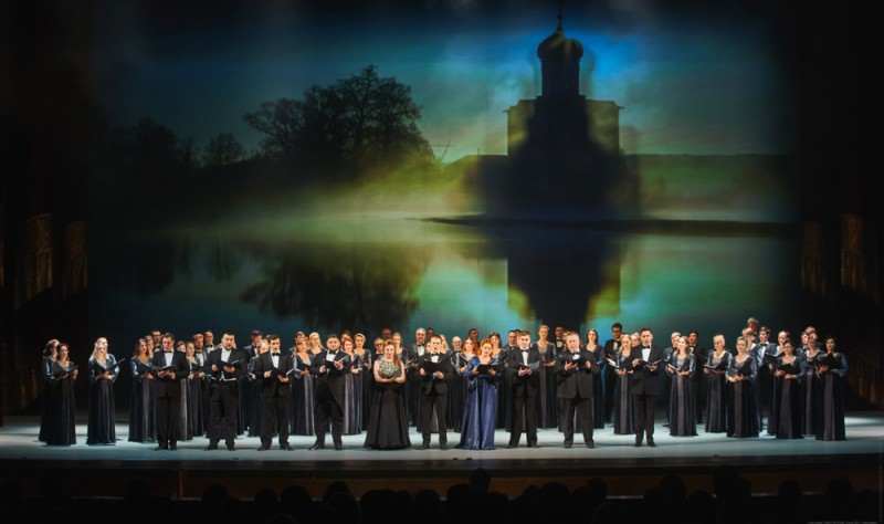 NOVAT Gala concert 09.07.21 Choir of the NOVAT opera soloists. Photographer Victor Dmitr
