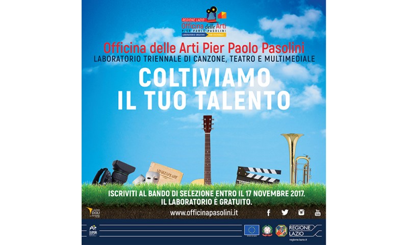 L&#039;Officina delle Arti Pier Paolo Pasolini diventa triennio con un&#039;offerta più ampia che mai - è online il nuovo bando di ammissione - è online il nuovo bando di ammissione