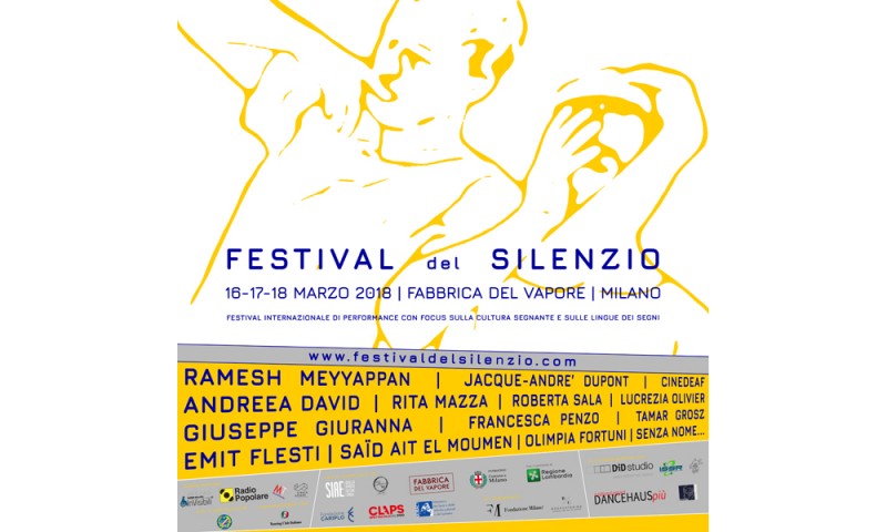 FESTIVAL DEL SILENZIO I EDIZIONE - PER LA PRIMA VOLTA IN ITALIA LA DANZA INCONTRA LE LINGUE DEI SEGNI