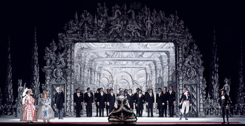 &quot;La Cenerentola&quot;, regia Jean-Pierre Ponnelle. Foto Erio Piccagliani.