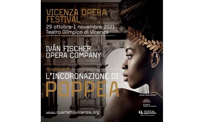 &quot;L&#039;INCORONAZIONE DI POPPEA&quot; AL VICENZA OPERA FESTIVAL. Dal 29 ottobre al 1 novembre, Teatro Olimpico di Andrea Palladio