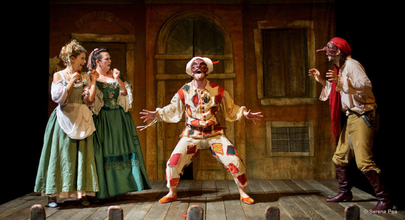 &quot;Arlecchino furioso&quot;, regia Marco Zoppello. Foto Serena Pea