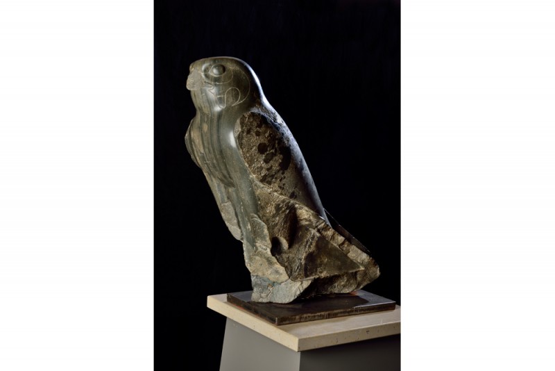 Statua di Falco (Horus), XXX dinastia, IV sec. a.c.
