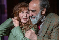 Giuliana De Sio e Alessandro Haber in "La signora del martedì", regia Pierpaolo Sepe