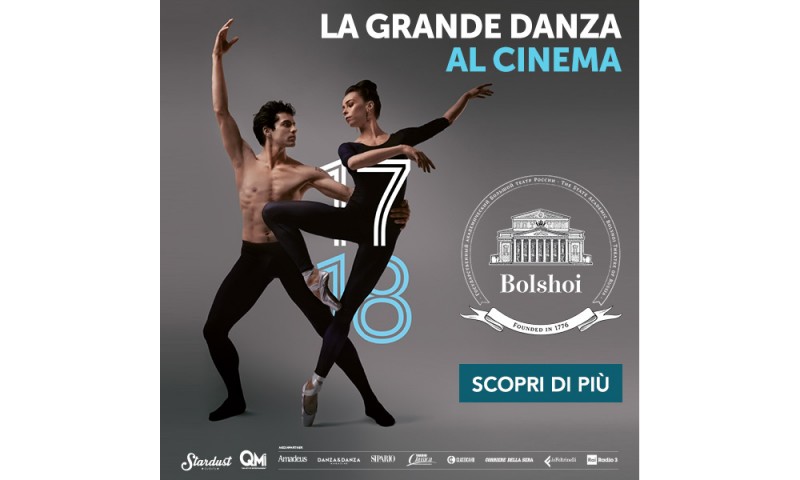 Da ottobre 2017 a giugno 2018 QMI Stardust porta nelle sale italiane 8 capolavori della danza, tra classici intramontabili e primi allestimenti