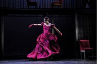 Lucia Lavia in "Madame Bovary", regia Andrea Baracco. Foto Luigi Angelucci