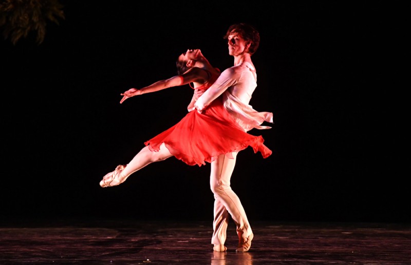 Sergei Polunin e  Natalia Osipova in &quot;Satori&quot;, coreografia Sergei Polunin. Foto Roberto Ricci