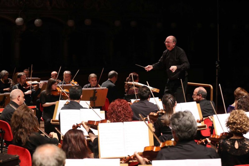 J. David Jaclson e l&#039;Orchestra del Teatro Massimo Bellini, Catania. Foto Giacomo Orlando