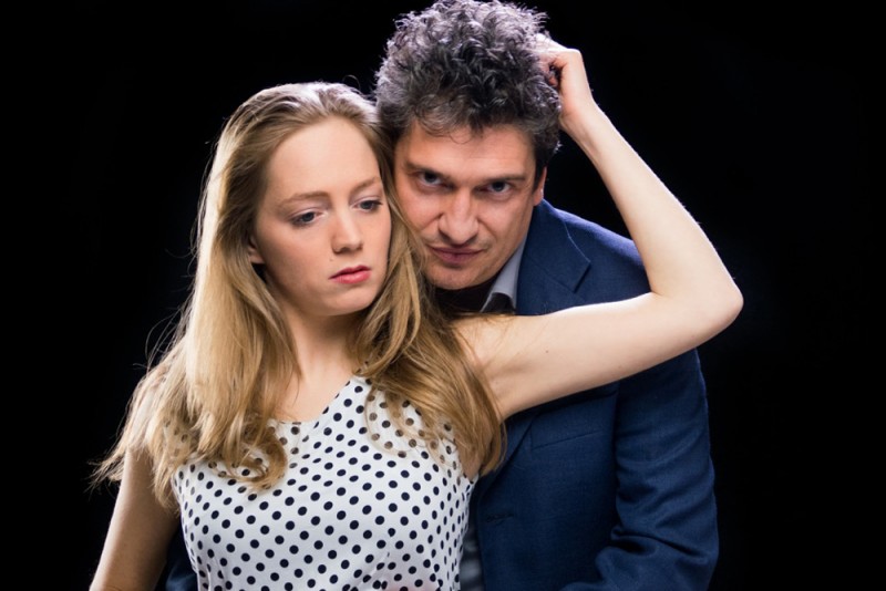 Emanuele Arrigazzi e Veronica Franzosi in &quot;Lolita&quot;, regia Paolo Giorgio