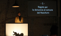 Mariangela Granelli in "È così che tutto comincia", regia Fabrizio Montecchi