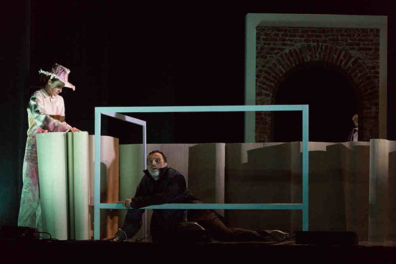 &quot;Aspettando Re Lear&quot;, regia Alessandro Preziosi. Foto Stefania Sapuppo