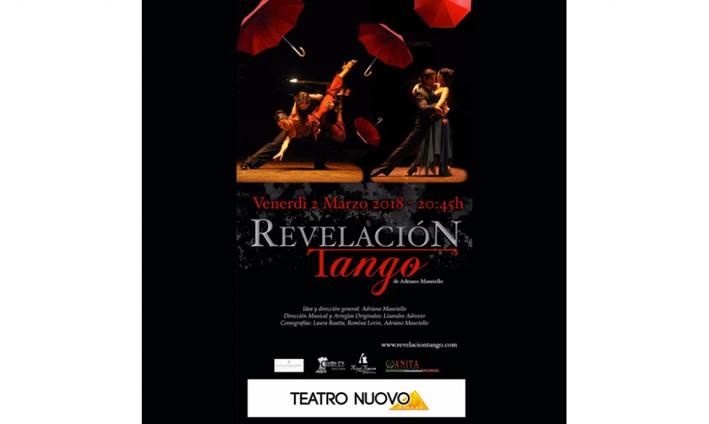 &quot;Revelacion... A la sombra de un tango, abrazame por siempre&quot; - Teatro Nuovo