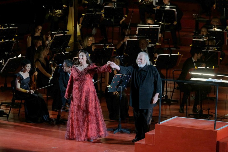 Wagner in Arena. Foto di Evvevi, Arena di Verona