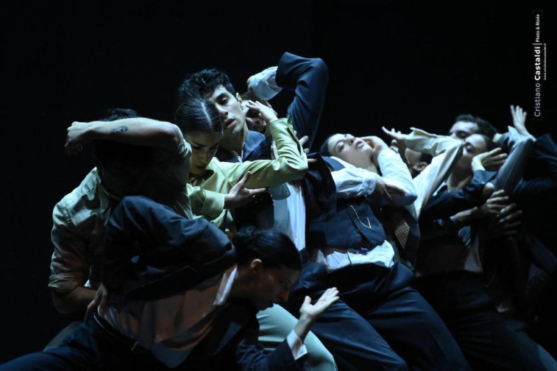 &quot;L&#039;arte della fuga&quot;, coreografia Mauro Astolfi. Foto Cristiano Castaldi